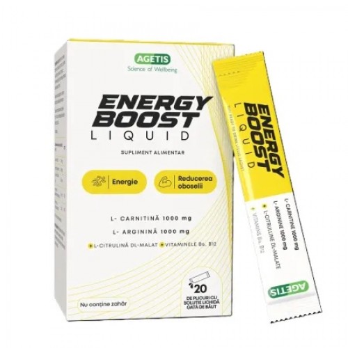 Suplimente alimentare - Energy boost liquid x 20 plicuri Zephyr Labs