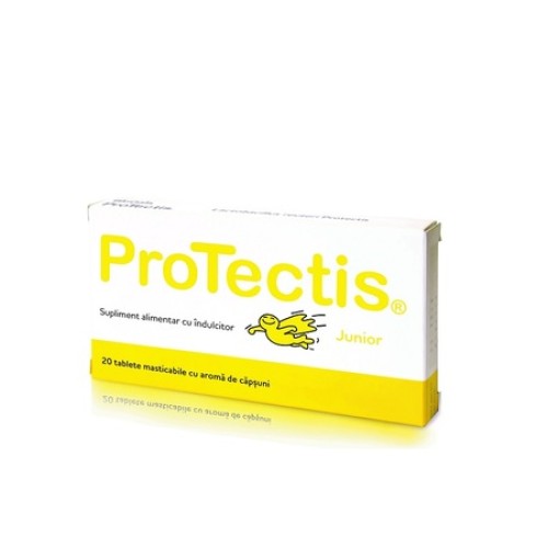 Mama si copil - Protectis Biogaia junior capsuni x 20 tablete masticabile Zephyr Labs