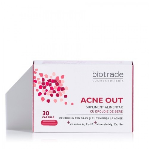 Suplimente alimentare - Biotrade Acne out x 30 capsule Zephyr Labs
