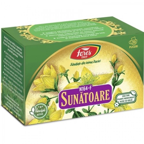 Alimentatie sanatoasa - Ceai sunatoare x 20 plic Fares Zephyr Labs