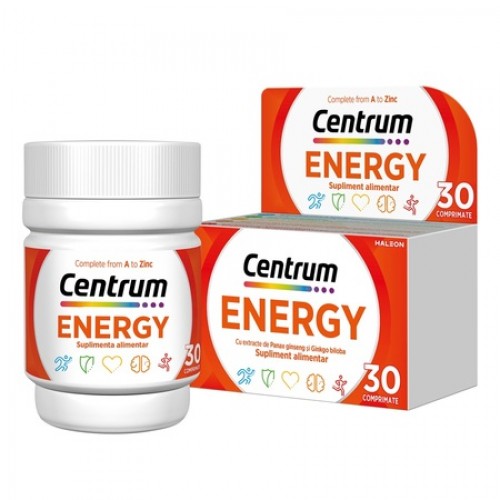 Suplimente alimentare - Centrum energy x 30 comprimate new Zephyr Labs