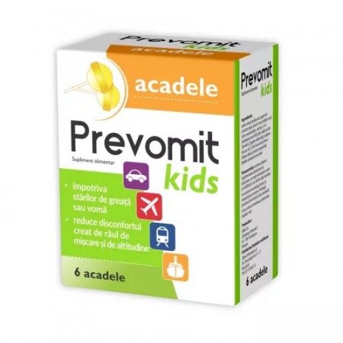 Mama si copil - Prevomit kids, 6 acadele Zephyr Labs
