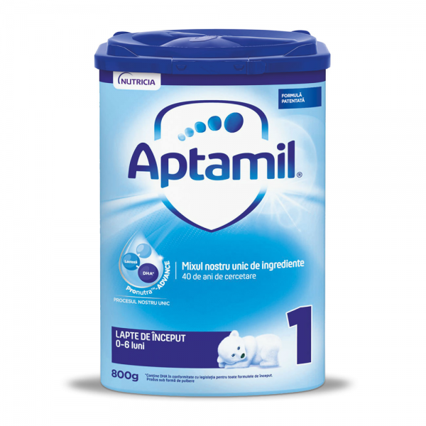 Aptamil 1 lapte praf de inceput 0-6 luni 800 g