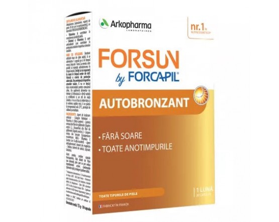 Ark Forcapil Forsun Autobronzant 30 capsule