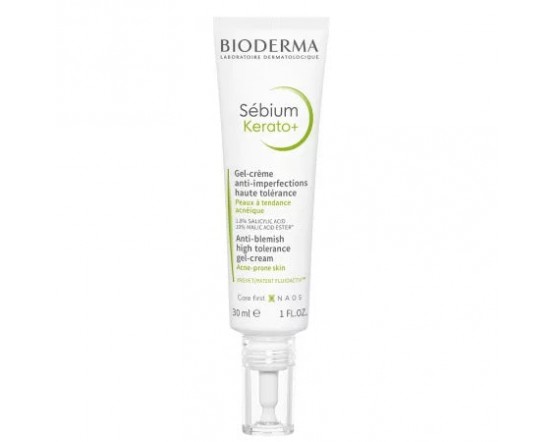 Bioderma Sebium Kerato+ gel-crema anti-imperfectiuni, 30ml