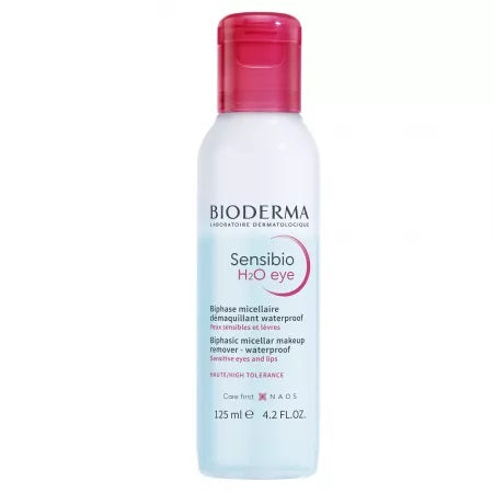 Bioderma Sensibio H2O apa micelara bifazica pentru ochi si buze 125ml