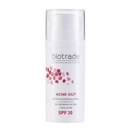 Biotrade Acne Out crema reparatoare pentru ten acneic, 30ml