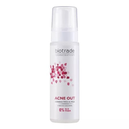 Biotrade Acne Out spuma de curatare pentru ten acneic, 150ml