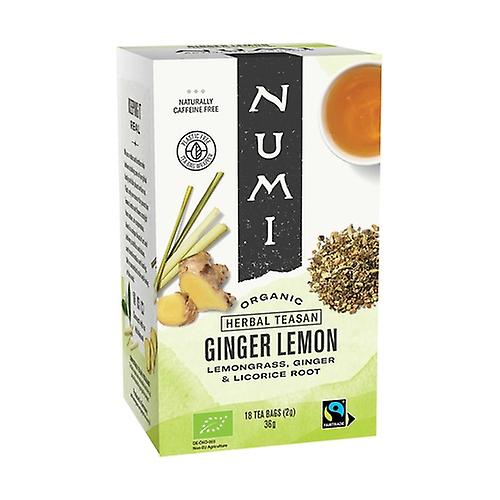Ceai Decaf Ginger Lemon-EU, Eco, 36 gr