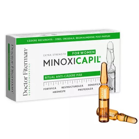 Dr. Fiterman Minoxicapil women 12 fiole x 10ml Dr. Fiterman Minoxicapil women 12 fiole x 10ml