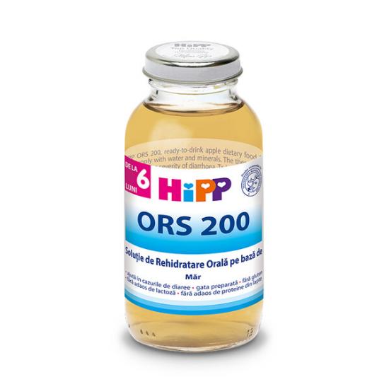 Hipp ORS 200 Solutie de rehidratare orala pe baza de mar 200 ml