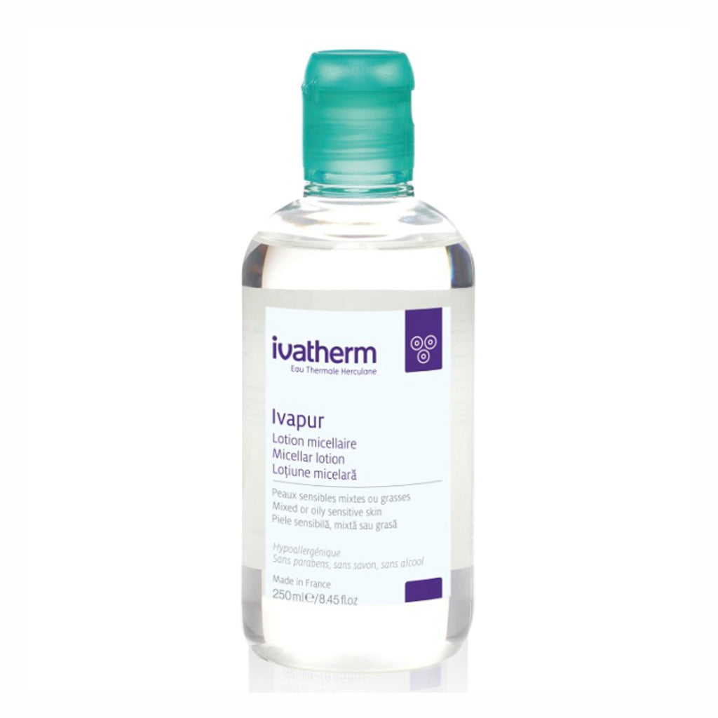 Ivatherm Ivapur lotiune micelara piele sensibila ten mixt - gras 250ml Ivatherm Ivapur lotiune micelara piele sensibila ten mixt - gras 250ml