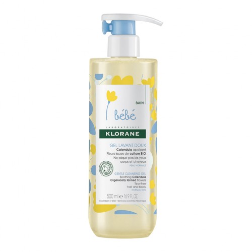 Klorane Bebe gel spumant pentru par si corp 500ml Zephyr Labs [1]