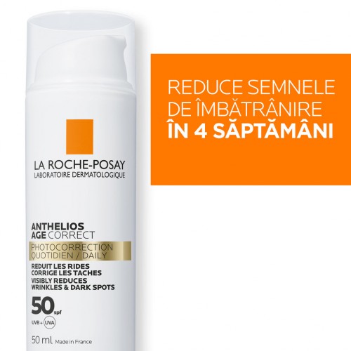La Roche Posay Anthelios age correct cu actiune anti-foto imbatranire SPF50 50ml Zephyr Labs [1]