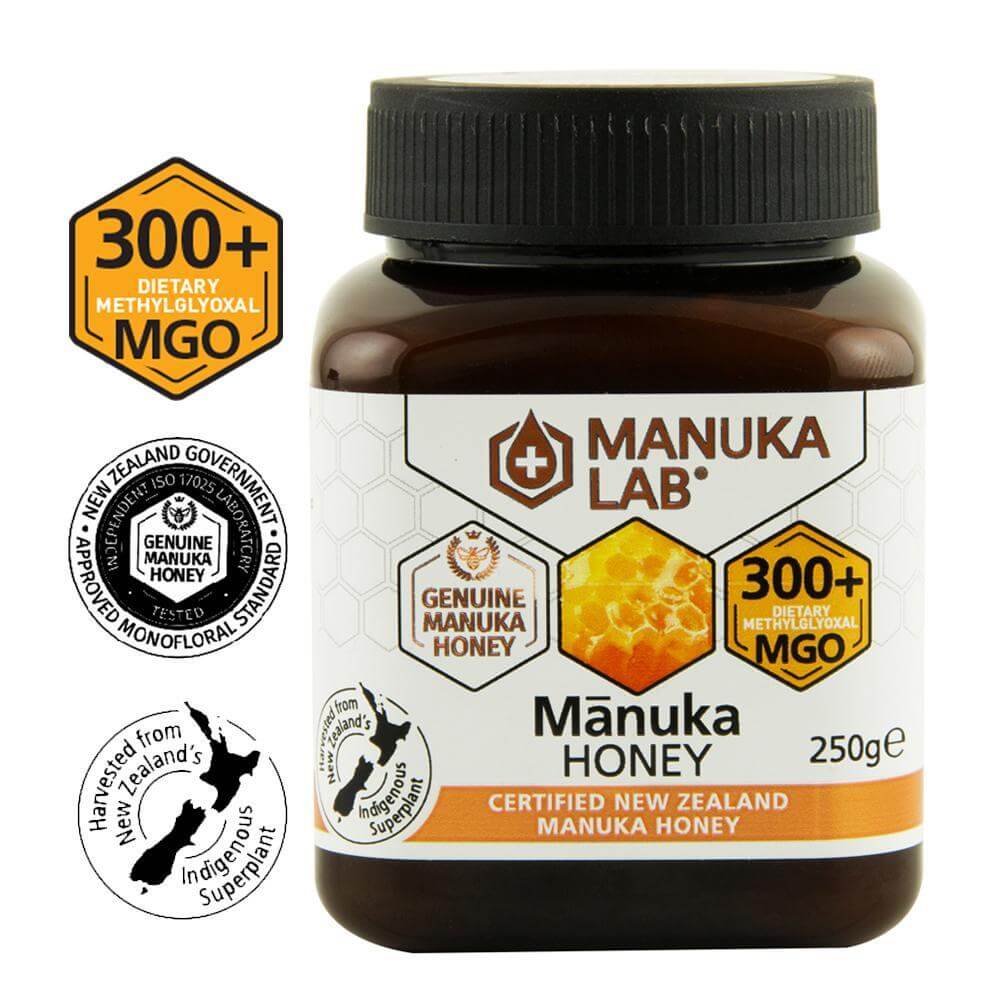 Miere de Manuka MANUKA LAB, MGO 300+ Noua Zeelanda, 250 g, naturala Miere de Manuka MANUKA LAB, MGO 300+ Noua Zeelanda, 250 g, naturala