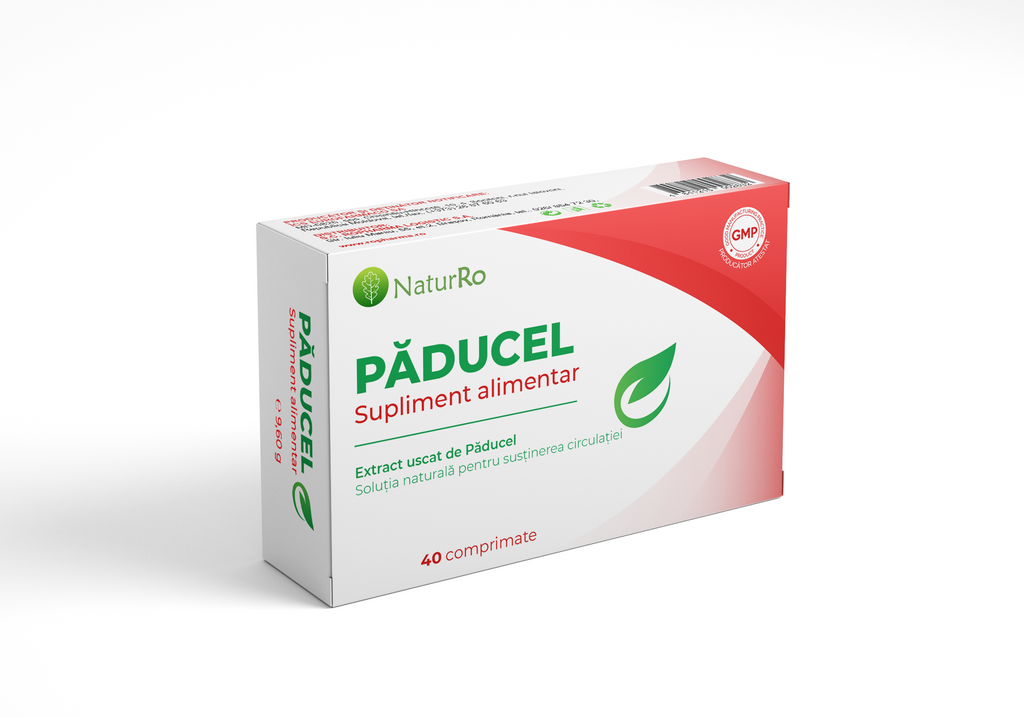 NaturRo Paducel x 40 compr NaturRo Paducel x 40 compr