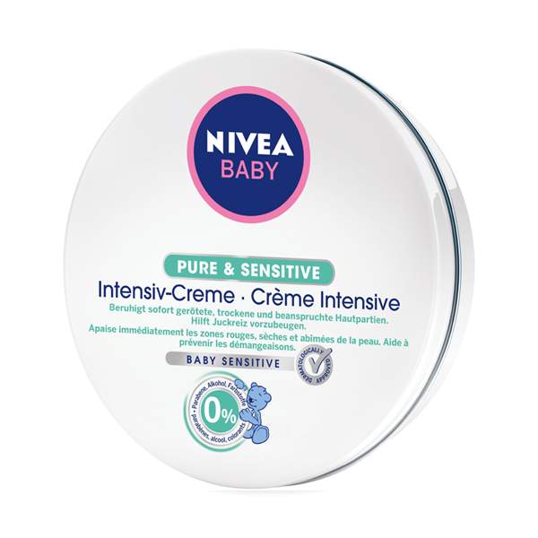 Nivea Baby Pure & Sensitive crema intensiva, 150ml