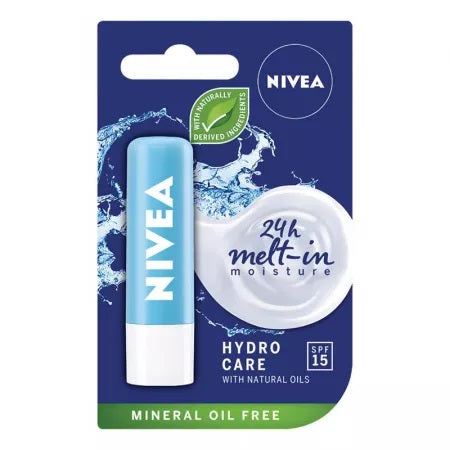 Nivea balsam de buze Hydro Care, 4.8g