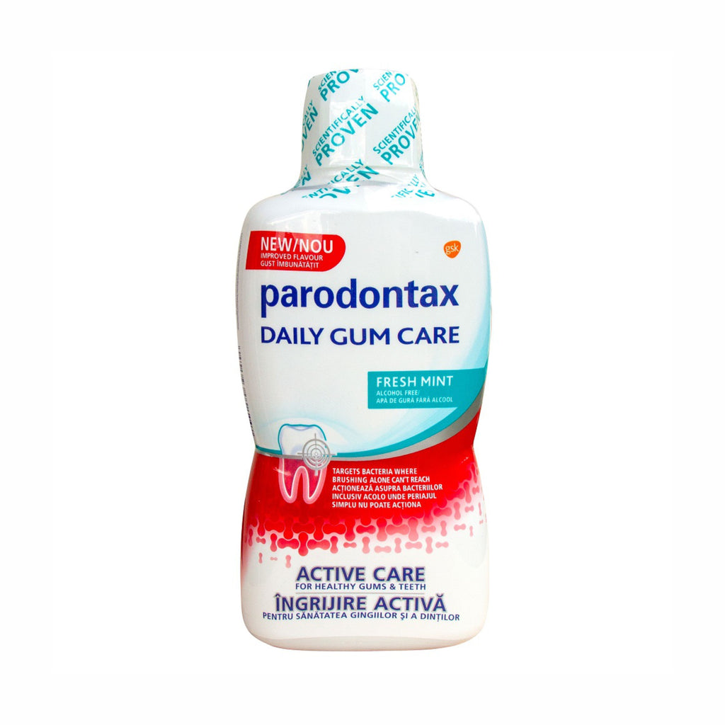 Parodontax apa de gura Active Gum Health Fresh Mint 500ml