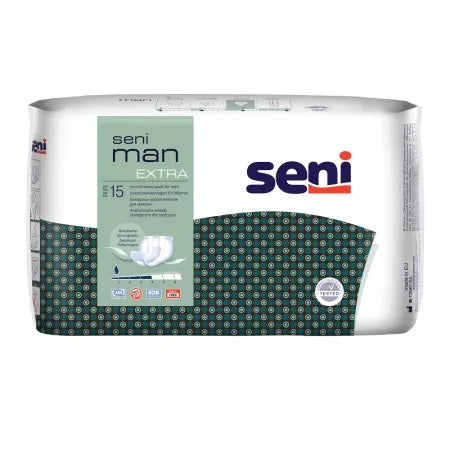 Seni Man Extra absorbante urologice pentru barbati, 15 buc.