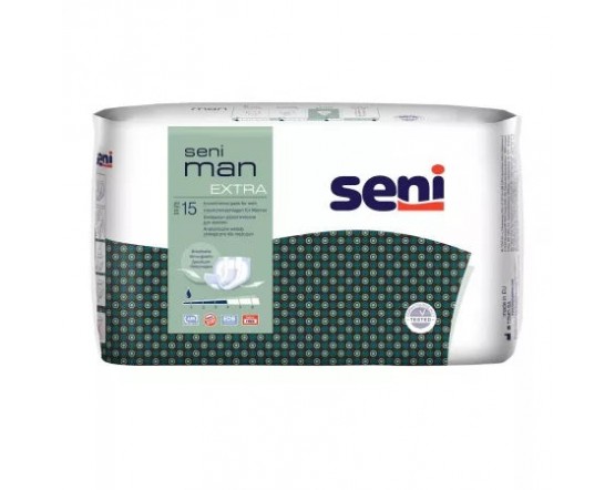 Seni Man Extra absorbante urologice pentru barbati, 15 buc.