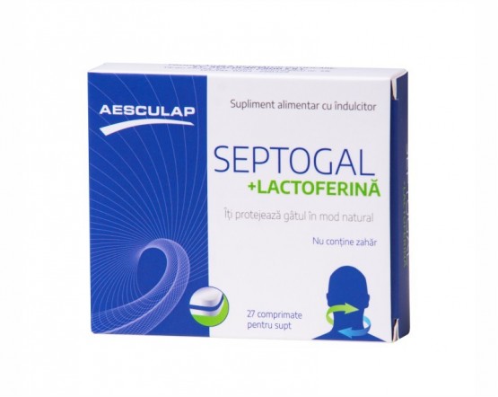Septogal + Lactoferina x 27 compr.