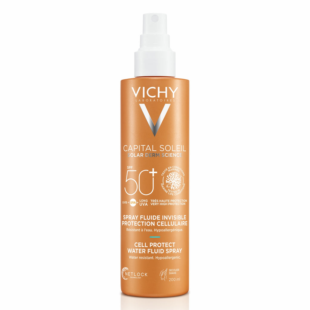Vichy Capital Soleil Cell Protect spray fluid invizibil SPF50+ 200ml