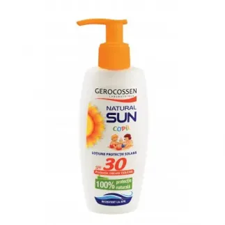 Gerocossen Natural Sun lotiune pentru copii FPS30, 200ml