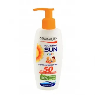 Gerocossen Natural Sun lotiune pentru copii FPS50, 200ml