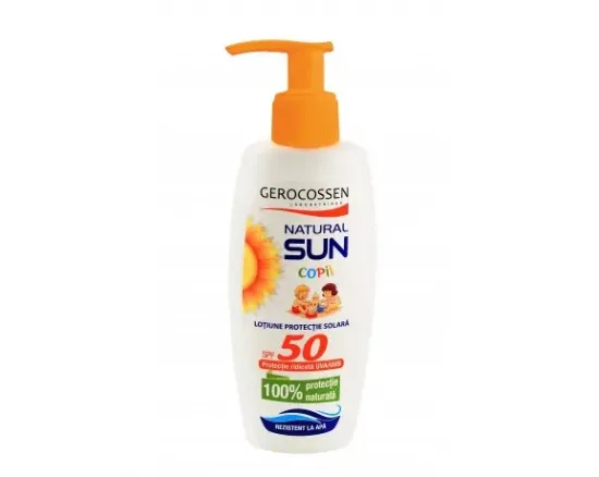 Gero. sun nat.lotiune copii FPS50 200ml Gero. sun nat.lotiune copii FPS50 200ml