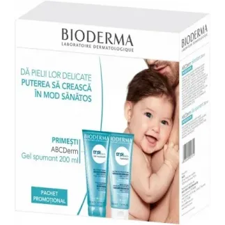 Bioderma ABC Derm lapte hidratant 200ml+gel spumant 200ml (CADOU)