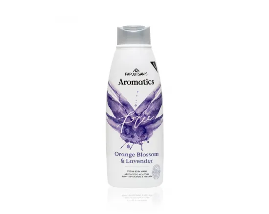 Papoutsanis Aromatics Free gel dus 100% vegan, 600ml