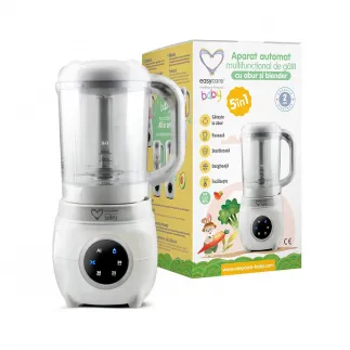 Easycare baby aparat automat multifunctional de gatit cu aburi si blender 5 in 1