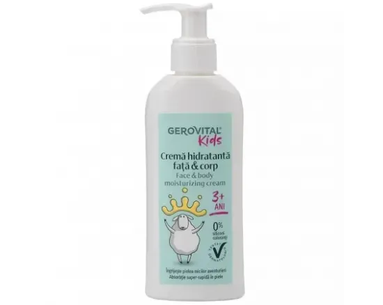 Gerovital Kids crema hidratare pentru fata si corp, 150ml 7550