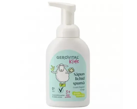 Gerovital Kids sapun lichid spuma Fresh energy, 300ml 7560