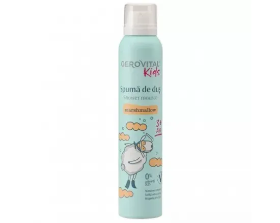 Gerovital Kids spuma dus marshmallow, 200ml 37570