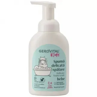 Gerovital Kids spuma delicata pentru spalare bebe, 300ml 7530