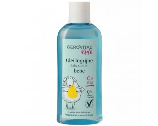 Gerovital Kids ulei ingrijire bebe, 150ml 7540