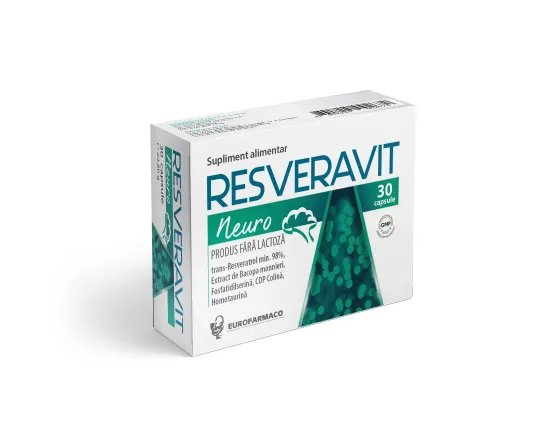 Resveravit neuro fara lactoza x30 capsule