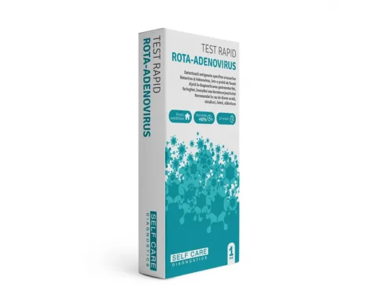 Test rapid rota-adenovirus Self Care, 1 buc.