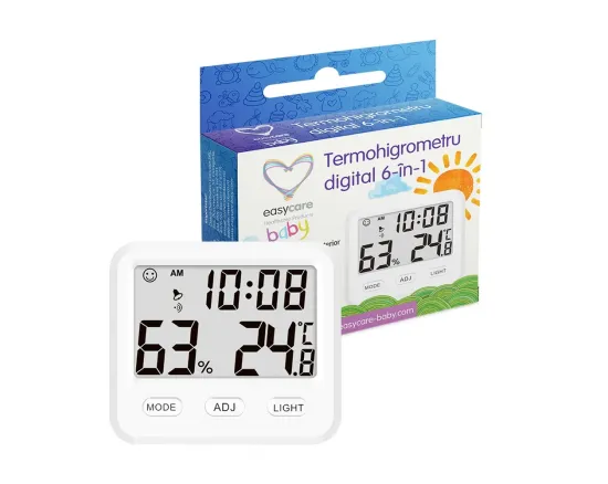 Termohigrometru digital Easycare baby 6in1