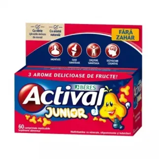 Beres Actival Junior, 60 comprimate