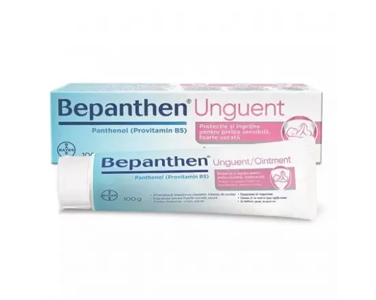 Bepanthen Unguent pentru iritatiile de scutec 5% 100g Bepanthen Unguent pentru iritatiile de scutec 5% 100g