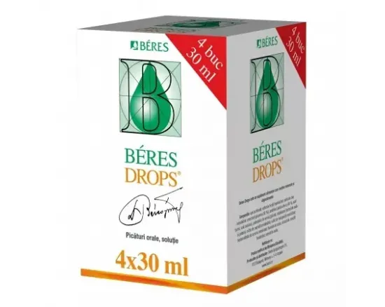 Beres drops 4fl. x 30ml pic.orale sol.