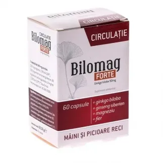 Bilomag Forte Circulatie, 60 capsule