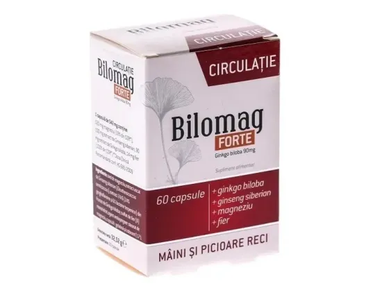 Zdrovit bilomag forte circulatie x 60 caps.