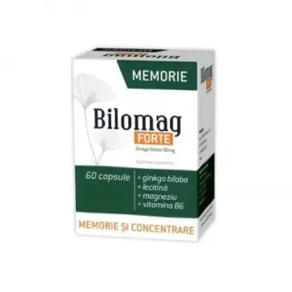 Bilomag Forte Memorie 90mg, 60 capsule