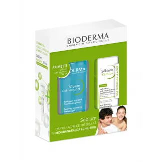 Bioderma Sebium Kerato+ 30ml + gel spumant 200ml (CADOU)