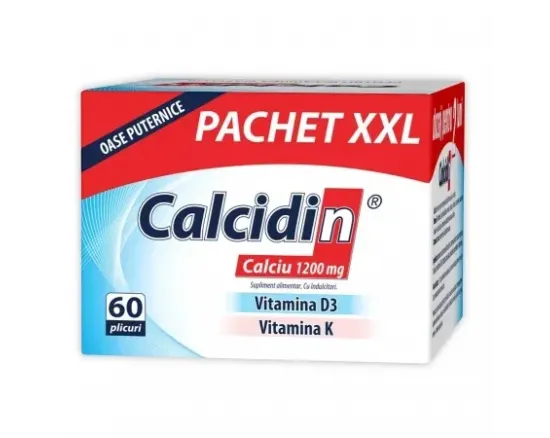 Zdrovit calcidin x 60 plicuri pach.XXL