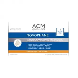 ACM Novophane par si unghii, 60 capsule